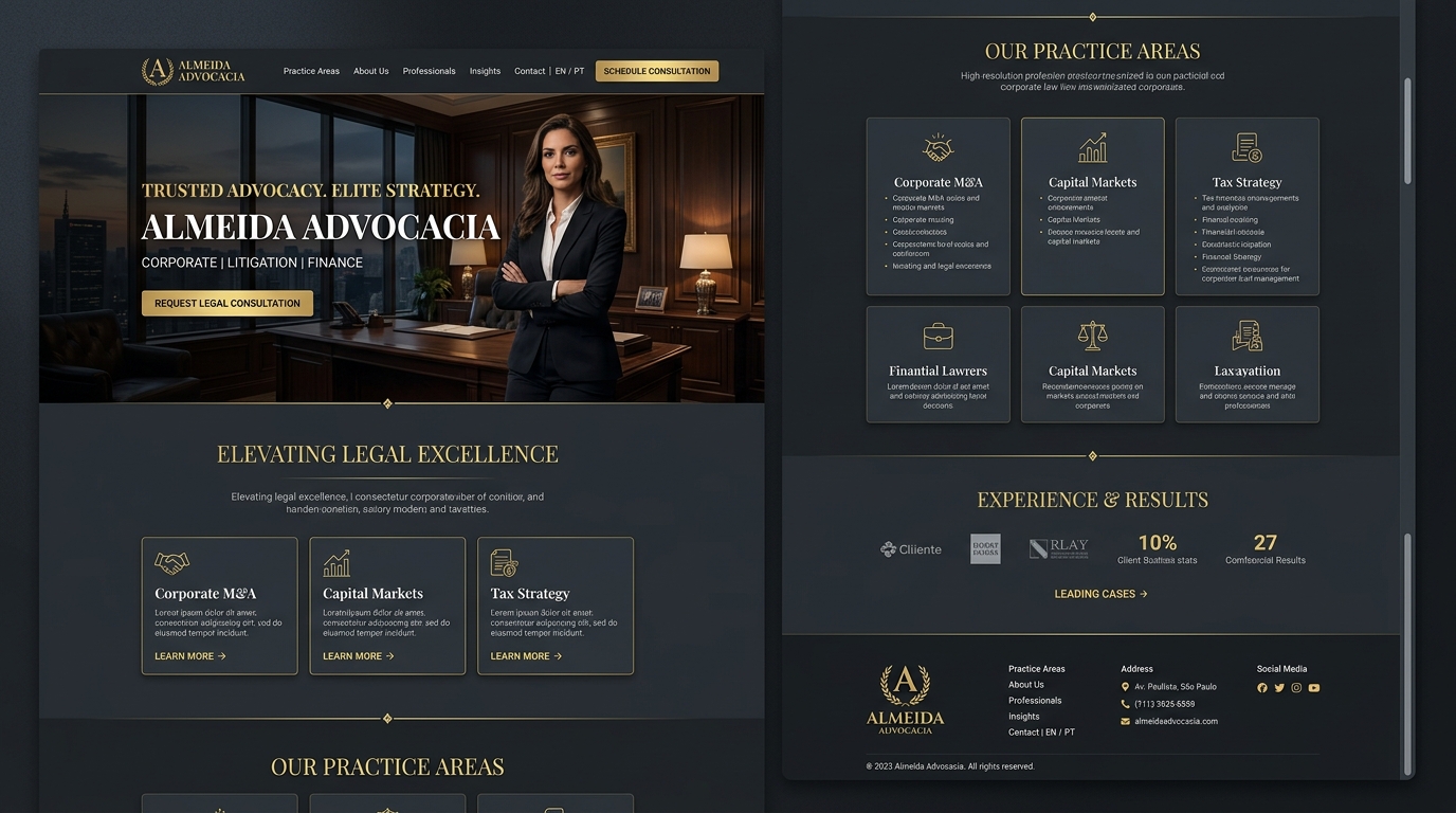 Almeida Advocacia - Site JurÃ­dico